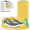 2PCS Shoe Washing Machine Bag Washer and Dryer Reusable Laundry Shoe Bag 360° Wrap-Around Cleaning