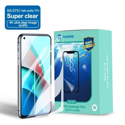 SUNSHINE SS-075 HD High-quality Hydrogel Film Protecting the Phone Screen Suitable for Various Phone