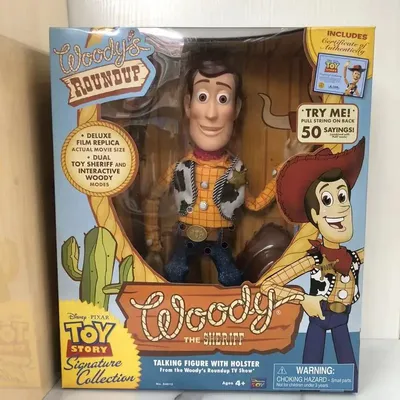 Disney Pixar Toy Story Woody Pull-String Voice Action Figure - 20th Anniversary Collector'S Edition,