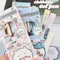 4Pcs Chiikawa Gel Pen Set Black Ink Hachiware Usagi Pens School Office Supplies Writing Stationery
