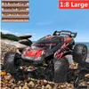 Upgrade Große Größe 1:8 Drift Fernbedienung Auto 2,4G 4WD 60 KM/H High Speed RC Racing Auto 46 CM Große Größe Super Stoßdämpfer Spielzeug