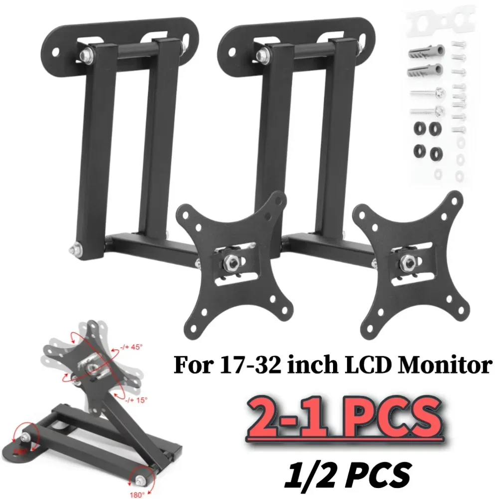 Verstellbarer 17- bis 32-Zoll-TV-Rahmenhalter, Ständer, multifunktional, Einfachheit, praktisch, langlebig, universelle TV-Wandhalterung Image