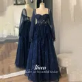 Aileen Ballkleid mit Nagelperlen, luxuriöse Damen-Abendkleider für besondere Anlässe, individuell gestaltete herzförmige A-Linie, handgenähte Spitze