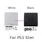 1 satz Schwarz Weiß Gehäuse Shell Fall Für Playstation 3 PS3 Slim 2000 2500 Konsole Ersatz Kits
