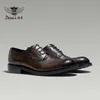 DESAI Business formelle Schuhe aus echtem Leder; Hochzeits-Derby-Schuhe erhöhen die Körpergröße; Vintage-Herrenschuhe im britischen Stil.