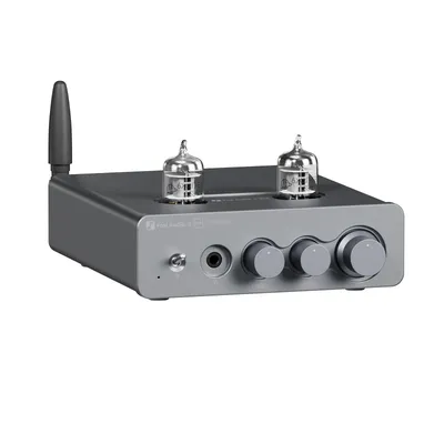 Fosi Audio T20X MKII TPA3255 300 W Bluetooth Vakuumröhrenverstärker Klasse D Integrierter Stereo-Leistungsverstärker für Heimkino-Lautsprecher Image