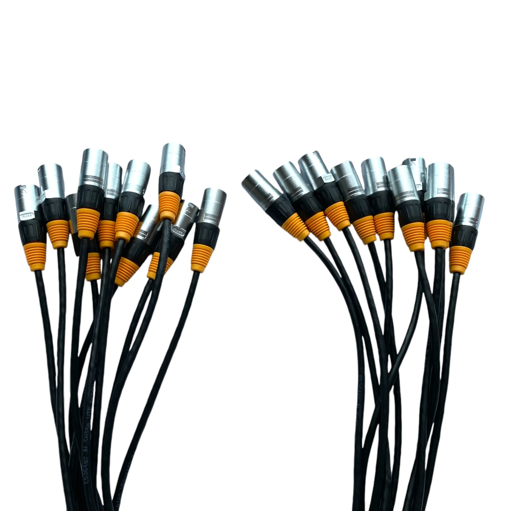 0,8 m 1,2 m 10 Stück CAT5e Ethernet-Kabel mit EtherCON, hohe Qualität für 500 mm 1000 mm LED-Bildschirmplatten für den Innen- und Außenbereich, RJ45-Anschluss Image