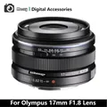 98% Nuovo obiettivo originale PEN-F 17mm F1.8 per Olympus 17 F1.8 17 1.8 Obiettivo grandangolare M43 con attacco E a fuoco fisso