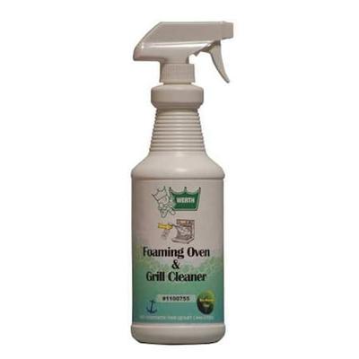 WERTH SANITARY SUPPLY 1100755 Foaming Oven and Grill Cleaner,1 qt,PK12