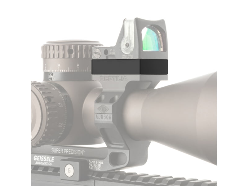 USED Reptilia ROF Riser for Trijicon RMR 10mm Type III Hardcoat Anodized Black 100-085