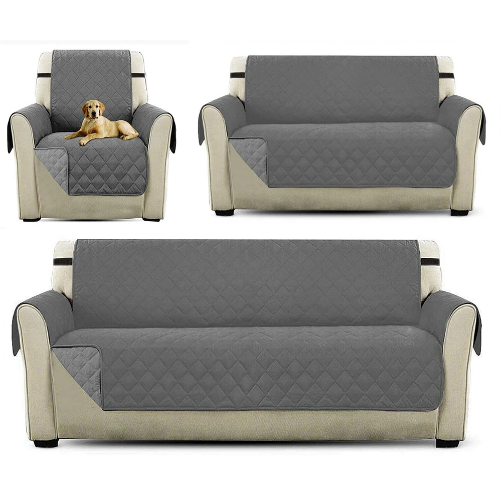 1/2/3 Sitzer Sofa Couch bezug rutsch feste Abdeckung Haustier Hund Kinder Matte Möbels chutz Schon bezüge reversible wasch bare Sofas chutz