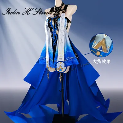 Irelia H Store Wuthering Waves Fleurdelys Cosplay Kostüm Frauen Sext Kleid weibliches Spiel Image