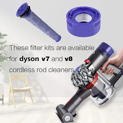 Für Dyson Front filter + Heck filter für Dyson v7, v8 Hand-Akku-Staubsauger # DY-96747801 Image