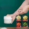 Kunststoff Knoblauch Brecher Presse Gemüse Cutter Haushaltswaren Chopper Reibe Schäler Mühle Werkzeuge Gadgets Küche Zubehör