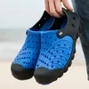 Heißer Verkauf männer Sandalen PVC Atmungsaktive Sport-Sandalen Wasser Schuhe Angeln Turnschuhe männer Strand Sandalen Wasser Schuhe Große größe 46