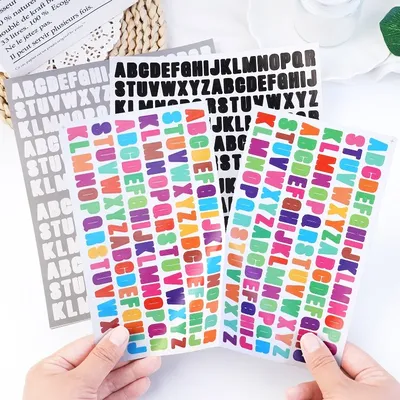 5 Blatt 0,5 Zoll DIY Briefaufkleber Student Namensaufkleber Aufbewahrung kann Tasse Artikel Etikett Umschlag Plan Dekoration Zuhause Geschenkaufkleber Image