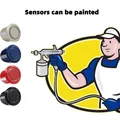 22mm/0.86in Universale 22mm Kit sensore di parcheggio retromarcia per auto Sistema radar di backup ad ultrasuoni Nero Rosso Blu Grigio Argento Oro Bianco