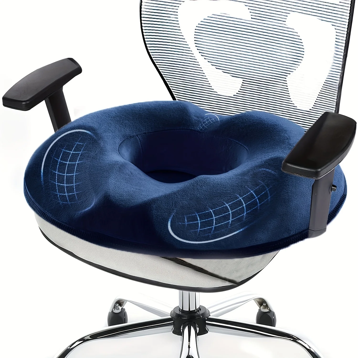 1pc Ortopedico Memory Foam Ciambella Cuscino Coccyx Cuscino del Sedile Cuscino Emorroidi Cuscino Tailbone per Incinta Cuscino di Testa