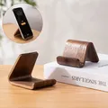 Supporto per telefono in legno massello Supporto per smartphone mobile Supporto per tablet Supporto per telefono cellulare da scrivania Supporto per cellulare portatile