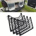 Grande ripiano portaoggetti in rete elastica da 1 pezzo – Rete organizer per riviste per auto per veicoli, camper, camper e barche