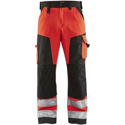 Blakläder Warnschutz Bundhose »1566« HIGH-VIS Kl. 2 Größe 50 rot/schwarz Image