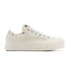 Sneaker CONVERSE "CHUCK TAYLOR ALL STAR LIFT FLORAL EMBROIDERY LOW TOP", Gr. 39,5, egret, sugar berry, cactus bud, Textil, sportlich, Schuhe