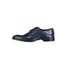 Schnürschuh ROY ROBSON "Businessschuh Echtleder", Herren, Gr. 40, blau, Leder, unifarben, elegant, Schuhe