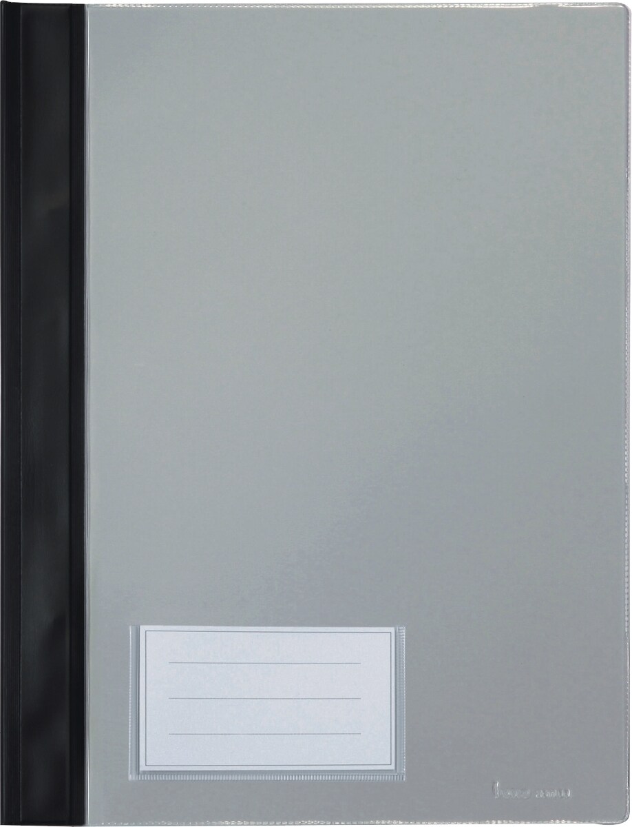 Bene Schnellhefter A4 PVC schwarz Packung mit 10 Stück Image