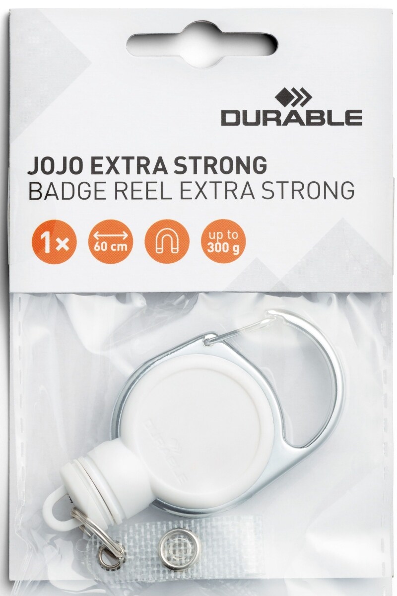 Durable JoJo Extra Strong 60cm weiß Packung mit 5 Stück Image