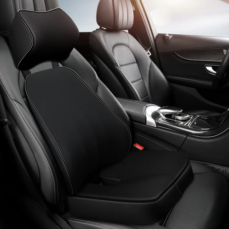Sitz Kopf Nackenstütze Massage Auto Kissen Raum Speicher Hals Kopfstütze Auto Abdeckung Fahrzeug Kissen Sitz Kopfstütze Zubehör Image