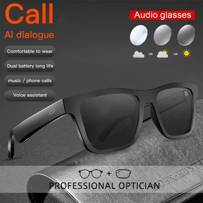 Mode E10PRO Smartglasses AI Intelligente Übersetzung Drahtlose Bluetooth-Brille Echtzeit-Headset mit gleichzeitiger Interpretation Image
