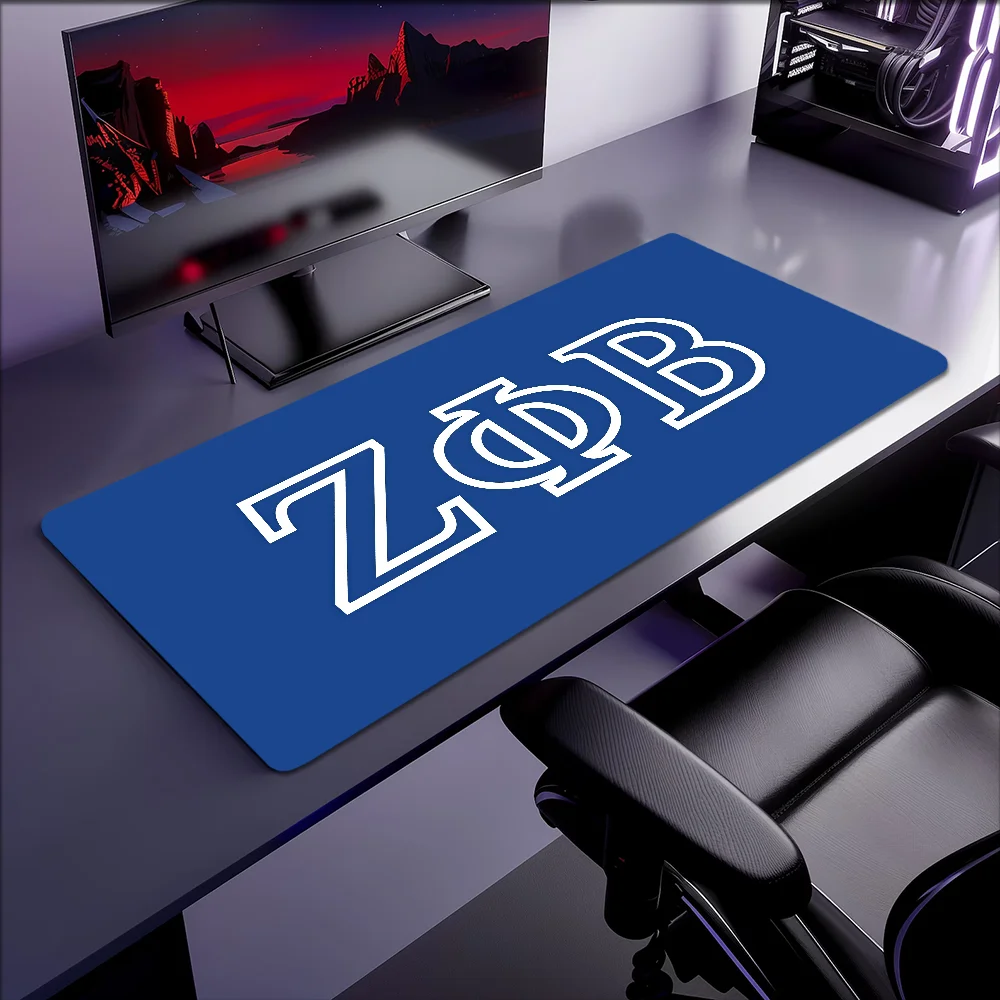 Gummi Desktop XXL Schreibtisch S rutschfeste Beta Gaming verdickte Zeta Phi große Mauspad Büro Image