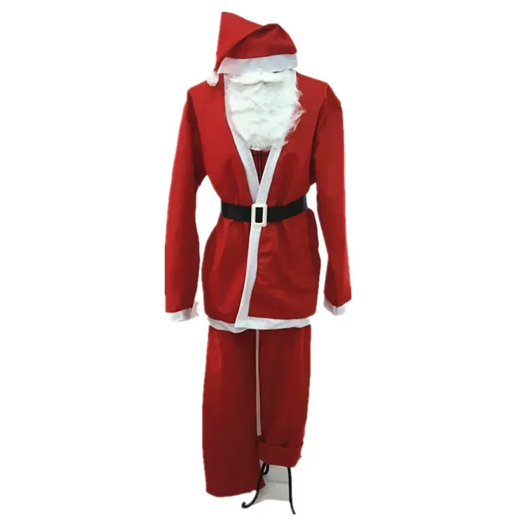 Weihnachten Herren Kostüm Love Live Cosplay 5 teile/satz Santa Claus Dressing Up Kleidung Weihnachten Weihnachten Bekleidung Cosplay Kostüme Image