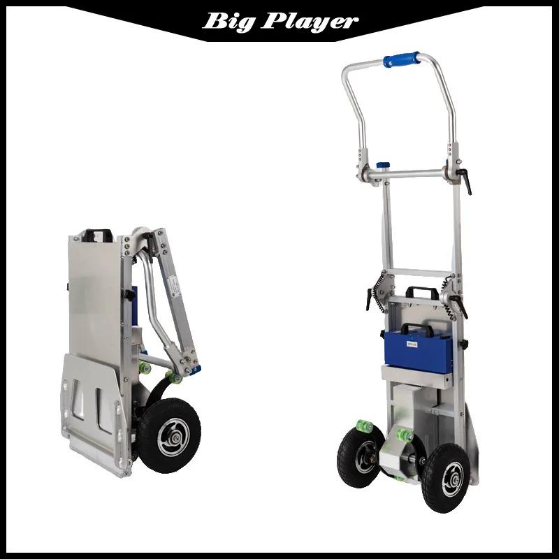 Elektrische Klettermaschine zum Klettern auf und ab Treppen, Fahrzeug zur Frachthandhabung für Baumaterialien, Tragfähigkeit Image