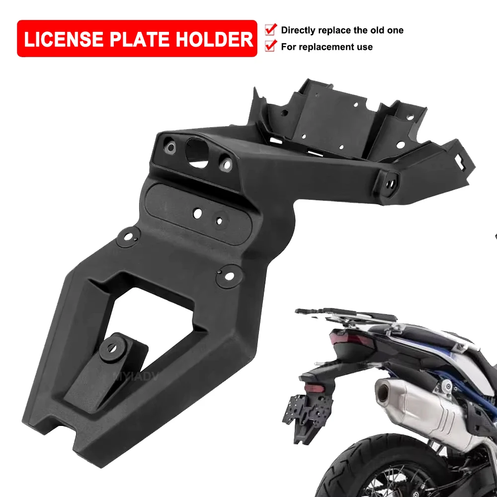Für VOGE DS900X DS900 900DS 900DSX 2024 2025 Motorrad Kotflügel Hinten Kennzeichen Halter Schwanz Seitliche Nummer Registrierung montieren Image