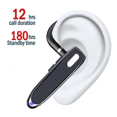 Drahtlose Kopfhörer Bluetooth Kopfhörer mit Mikrofon ENC Noise Cancelling Freisprecheinrichtung Sprechendes Headset Business Auriculares Fahren Image