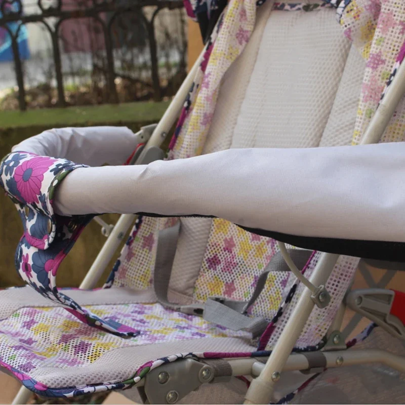 Baby Kinderwagen Zubehör Anti-schmutzige Armlehnen Abdeckung Waschbar Ändern Tuch Rollstuhl Griff Kinderwagen Zubehör Image