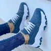 Frauen Turnschuhe Frauen Mode Vulkanisierte Schuhe Hohe Qualität Casual Schuhe Frau Zu Fuß Plattform Plus Größe 43, Zapatillas Mujer