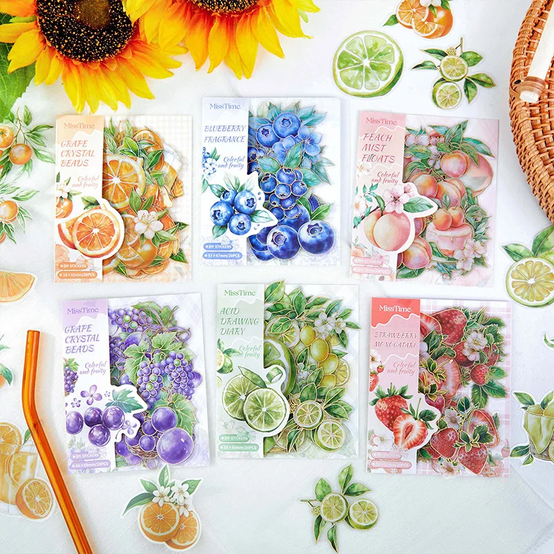 20 Stück/1 Los Kawaii Briefpapier Aufkleber Cinco Jotas Junk Journal Dekorative Scrapbooking DIY Handwerk Aufkleber Image