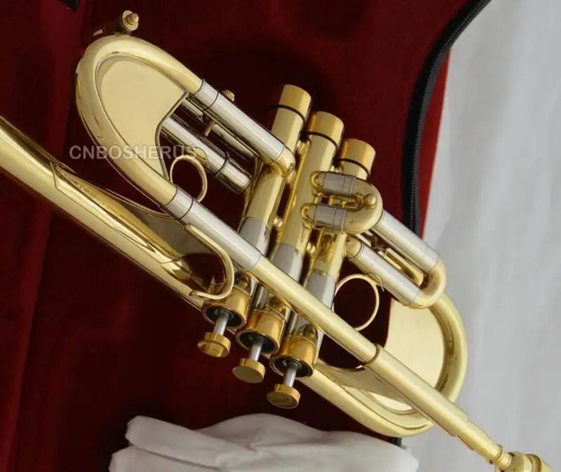 WEIBSTER Professionelles Messing lackiertes schweres C-Tasten-Trompeten-Monel-Ventil Image