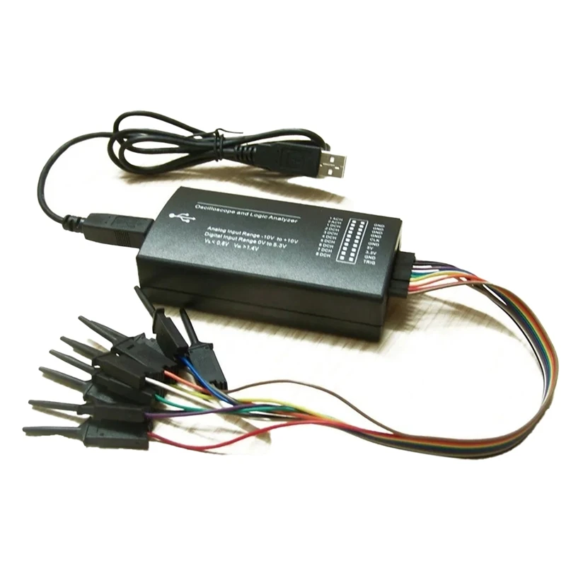 Lht00su1 virtueller Oszilloskop-Logik analysator Multifunktion aler voll ausgestatteter Signal generator mit maximaler Abtastrate von 16MHz, langlebig Image