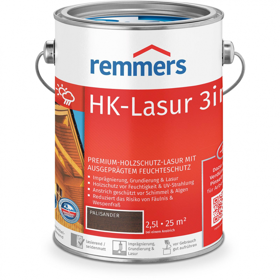 Remmers HK-Lasur 3in1 palisander RC-720, 2,5 l Image