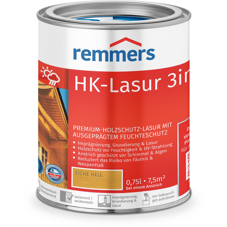 Remmers HK-Lasur 3in1 eiche hell RC-365, 0,75 l Image