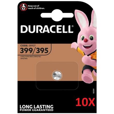 Duracell - 10x Uhrenbatterie D395 D399 1,55V 55mAh Blister Image