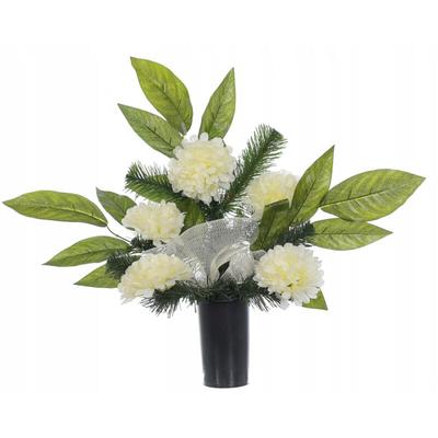 KLEIDkomposition FÜR GRAB-Friedhofs-Kunstblumen Image
