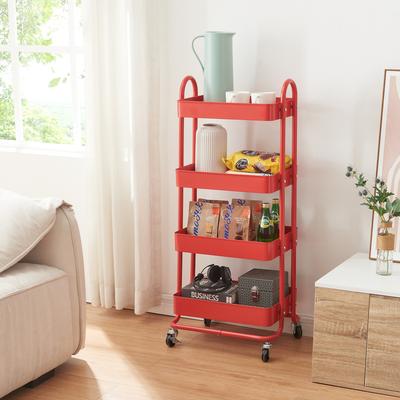 TEMU Kitchen Trolley Pyhäntä With Storage Baskets Steel Image