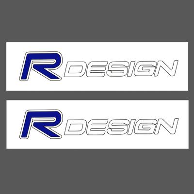 TEMU 2pcs Car Stickers Automotive Badge Emblem Decoration Decals For S60 S90 V60 V90 C40 Vehicle Styling Accessories
