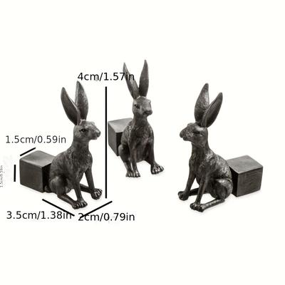 TEMU 3pcs/set Animal Planter Feet Mats Decorative Pot Supports Image