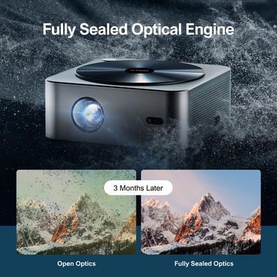 TEMU Ultimea Projector 4k Hdr10, Bright Edges 700 Ansi Wifi Bluetooth Projector, Obstacle Avoidance, Auto Focus, Os, 6d Keystone Proyector, Native 1080p Image