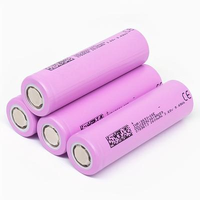 TEMU 5c Power Lithium Battery 3.6v Large Capacity 2600mah Rechargeable 18650 Lithium Battery, 1.0v-3.9v Output, 1.0-3.9v Input, Non-rechargeable Component, With Price Price Tag, For Household Supplie Image